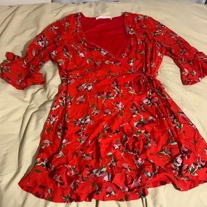 Zara cross-over romper